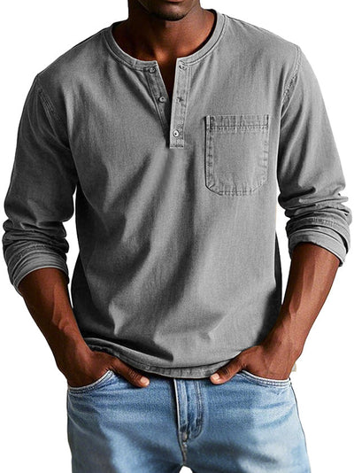 Solvér™ | Chemise à manches longues vintage