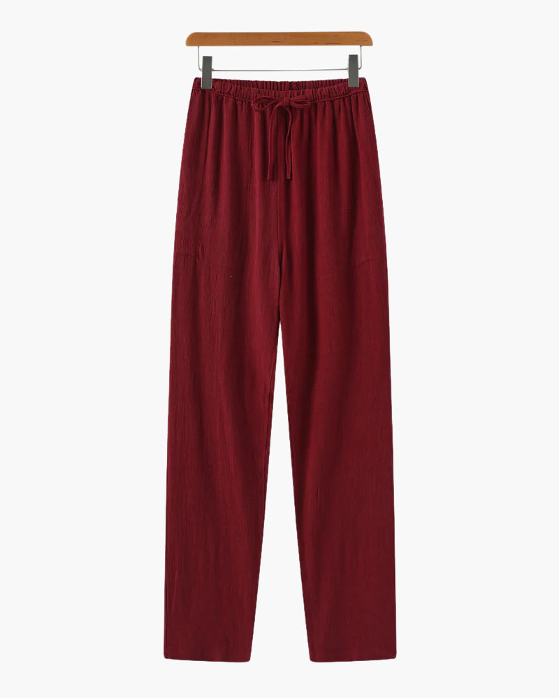 Solvér™| Pantalon en lin (coupe étroite)