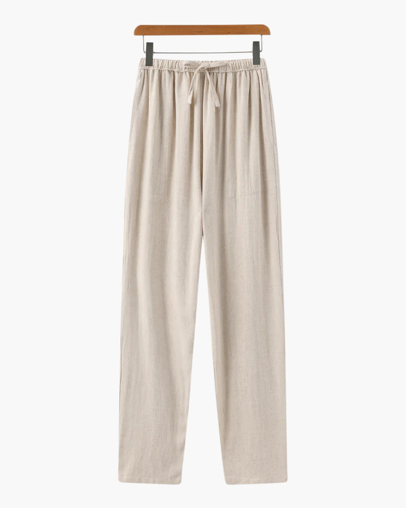 Solvér™| Pantalon en lin (coupe étroite)