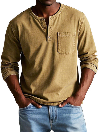 Solvér™ | Chemise à manches longues vintage