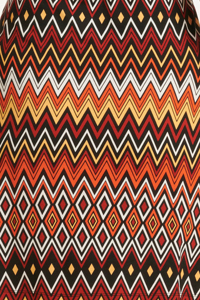 Ella | Abito grafico | Multicolore