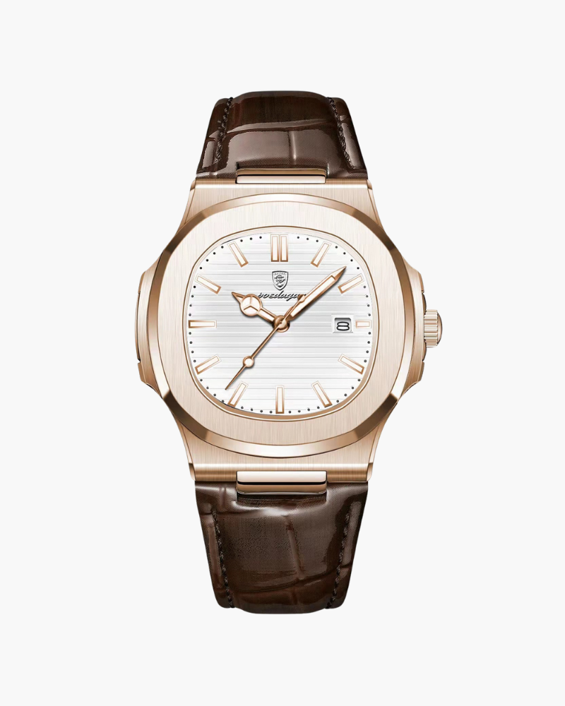 Solvér™|Lisbon Montre en cuir