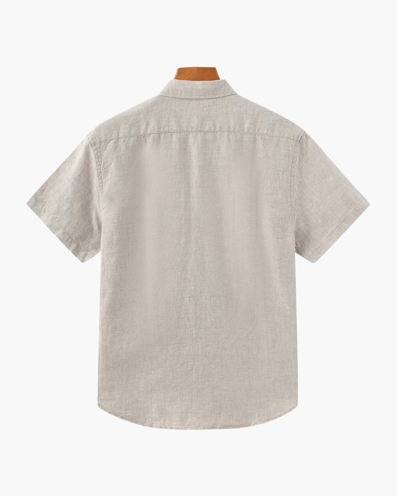 Solvér™| Chemise en lin (manches courtes)