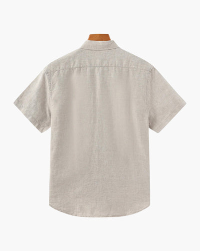 Solvér™| Chemise en lin (manches courtes)