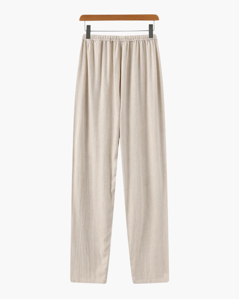 Solvér™| Pantalon en lin (coupe étroite)