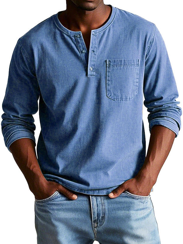 Solvér™ | Chemise à manches longues vintage