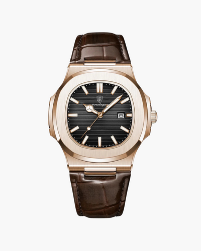 Solvér™|Lisbon Montre en cuir