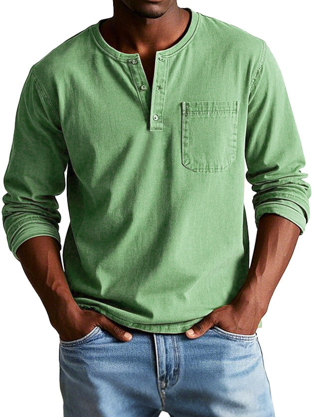 Solvér™ | Chemise à manches longues vintage