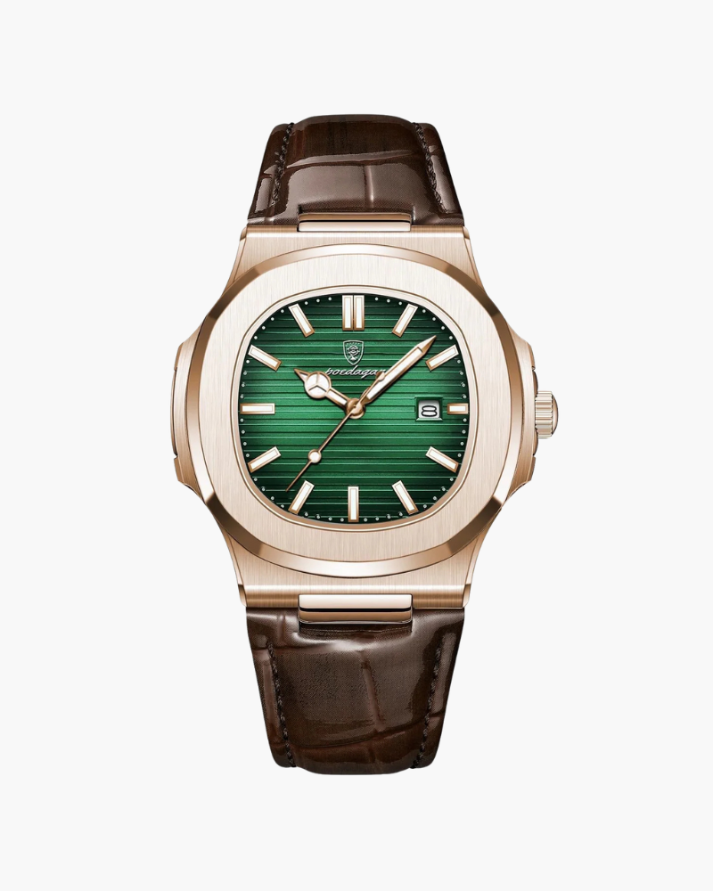 Solvér™|Lisbon Montre en cuir