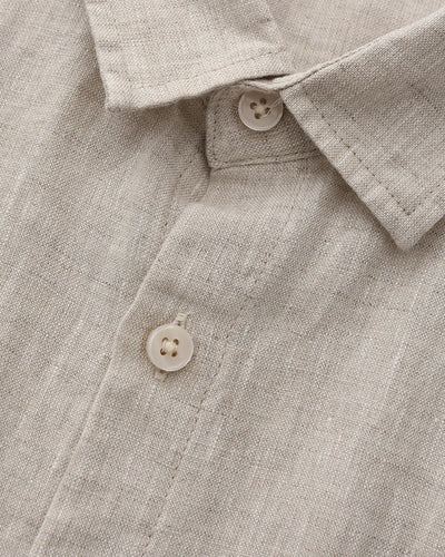 Solvér™| Chemise en lin (manches courtes)