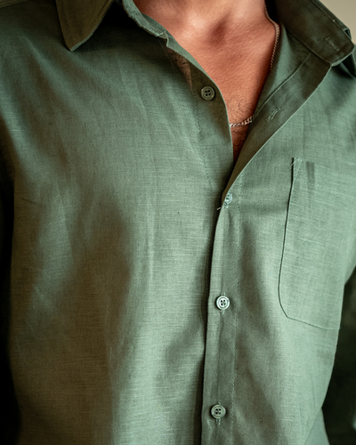 Solvér™| - Chemise 100% lin