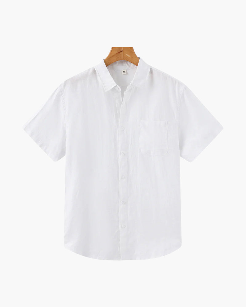 Solvér™| Chemise en lin (manches courtes)