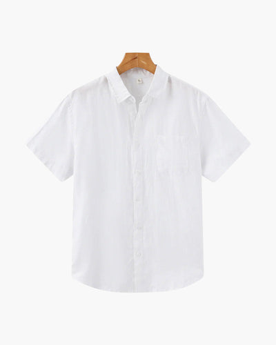 Solvér™| Chemise en lin (manches courtes)