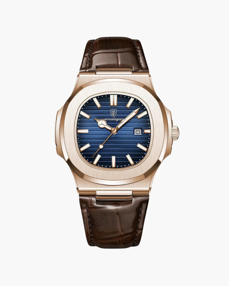 Solvér™|Lisbon Montre en cuir