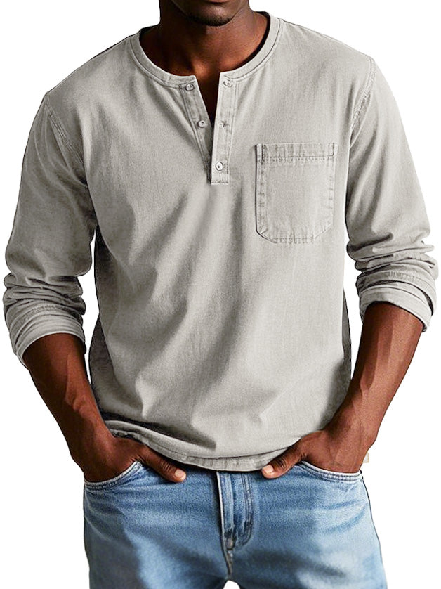 Solvér™ | Chemise à manches longues vintage