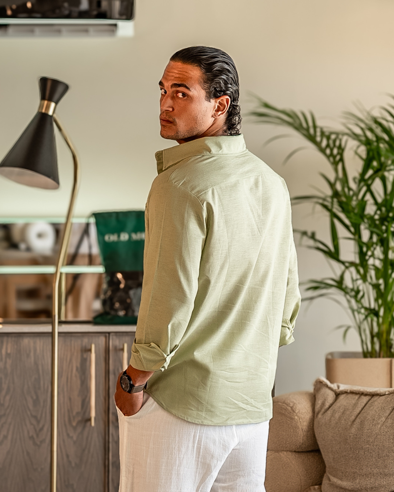 Solvér™| - Chemise 100% lin