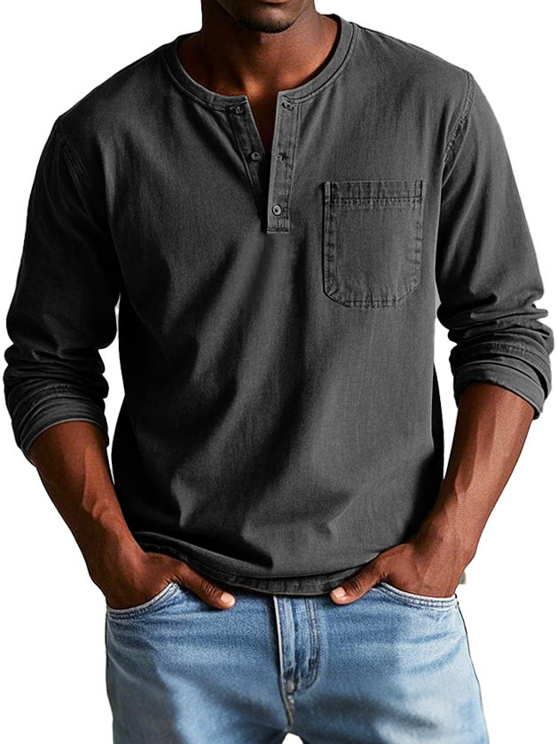 Solvér™ | Chemise à manches longues vintage