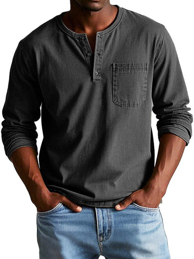 Solvér™ | Chemise à manches longues vintage