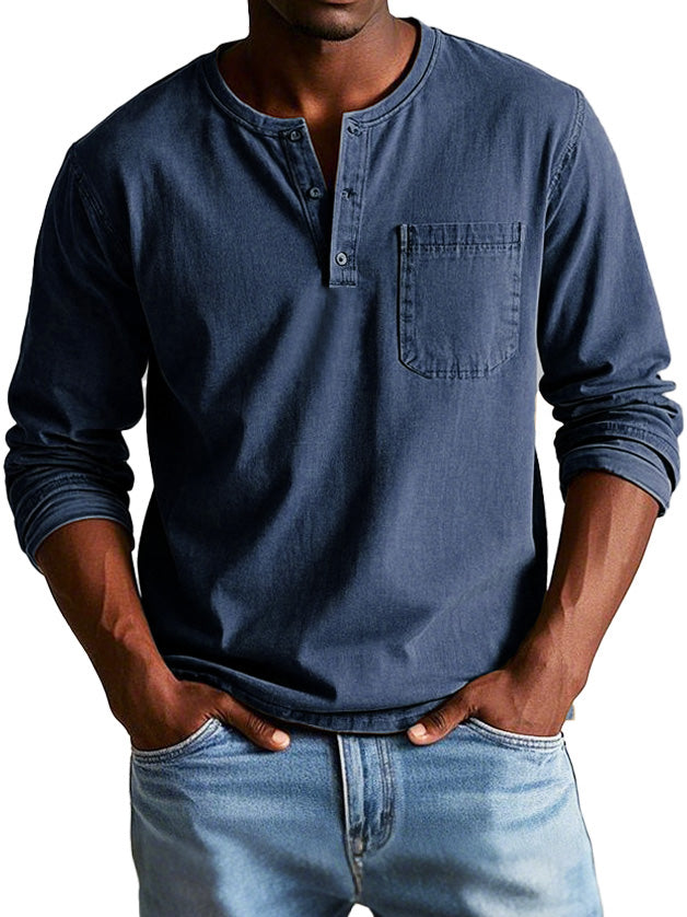 Solvér™ | Chemise à manches longues vintage