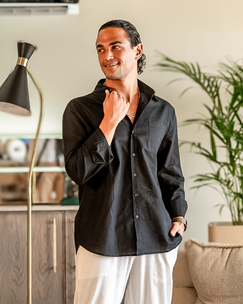 Solvér™| - Chemise 100% lin