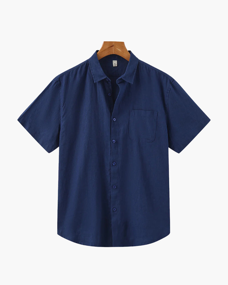 Solvér™| Chemise en lin (manches courtes)