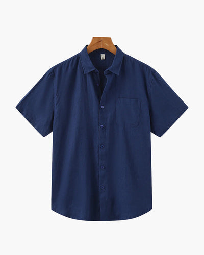 Solvér™| Chemise en lin (manches courtes)
