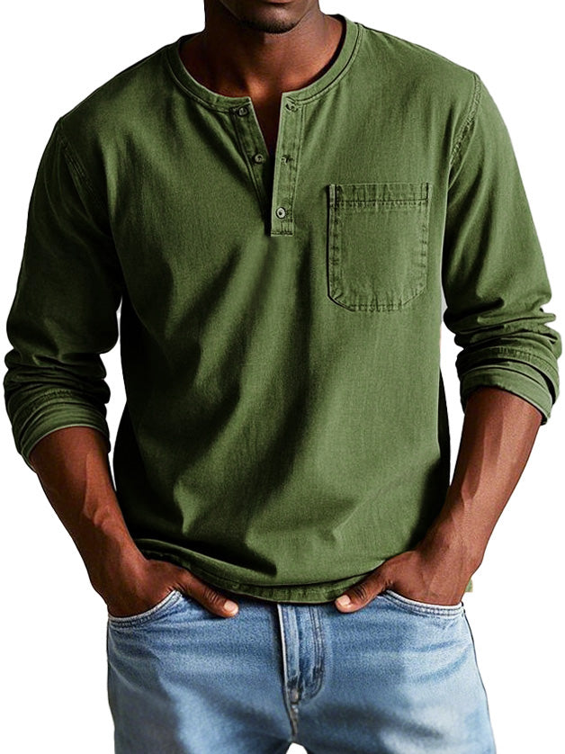 Solvér™ | Chemise à manches longues vintage