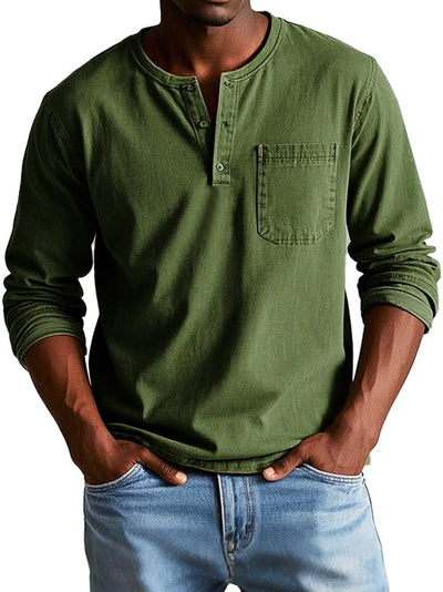 Solvér™ | Chemise à manches longues vintage