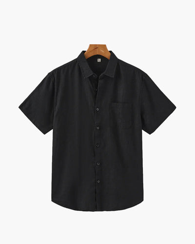 Solvér™| Chemise en lin (manches courtes)