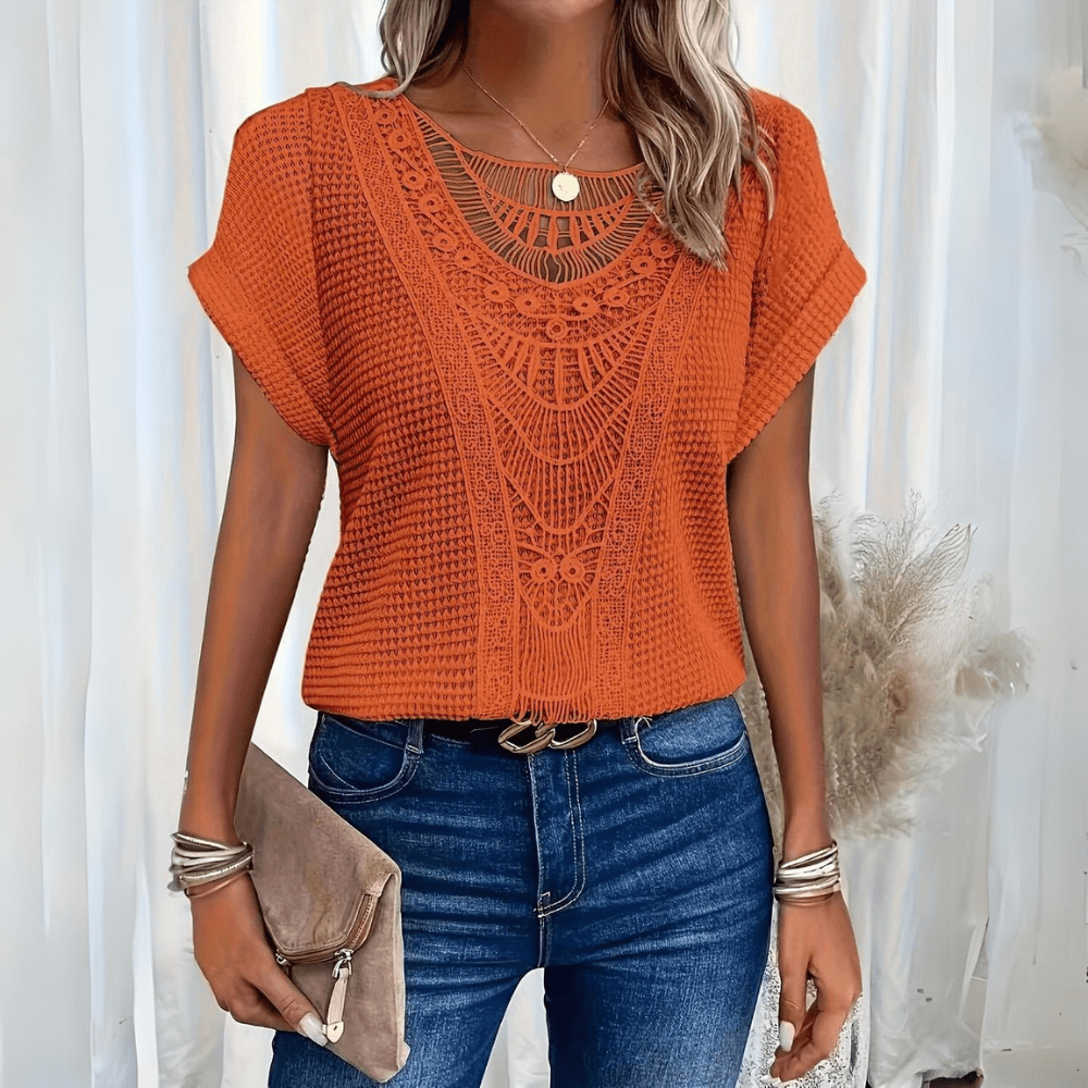Karin | Camicetta elegante in stile Ibiza