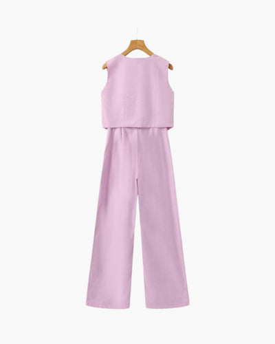 Chiara | Classy Lady - Completo due pezzi in lino