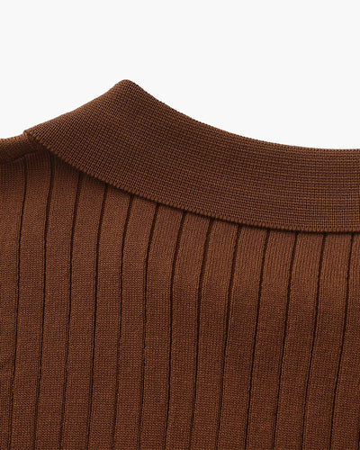Solvér™| Polo côtelé