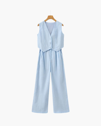 Chiara | Classy Lady - Completo due pezzi in lino