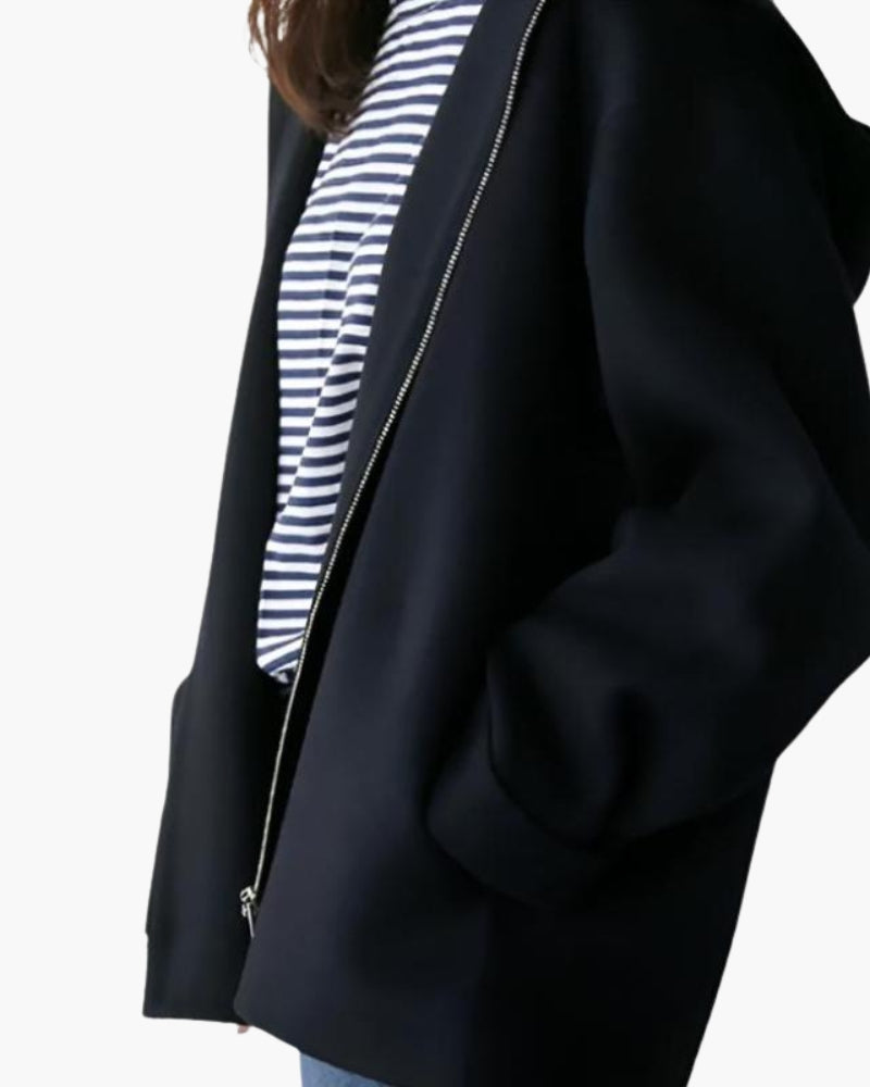 Amandine | Marlow Cappotto in lana con zip