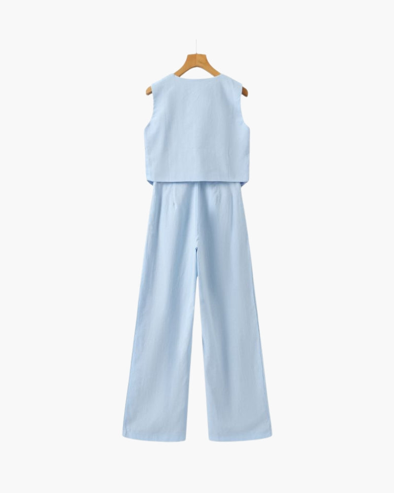 Chiara | Classy Lady - Completo due pezzi in lino