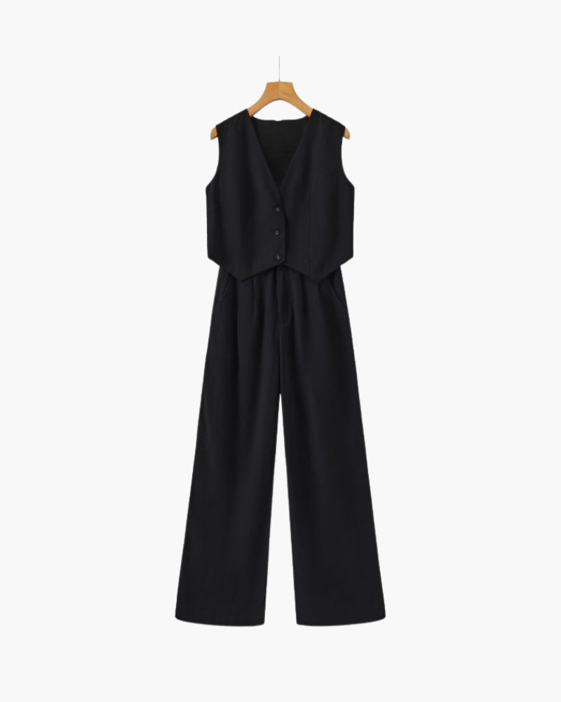 Chiara | Classy Lady - Completo due pezzi in lino