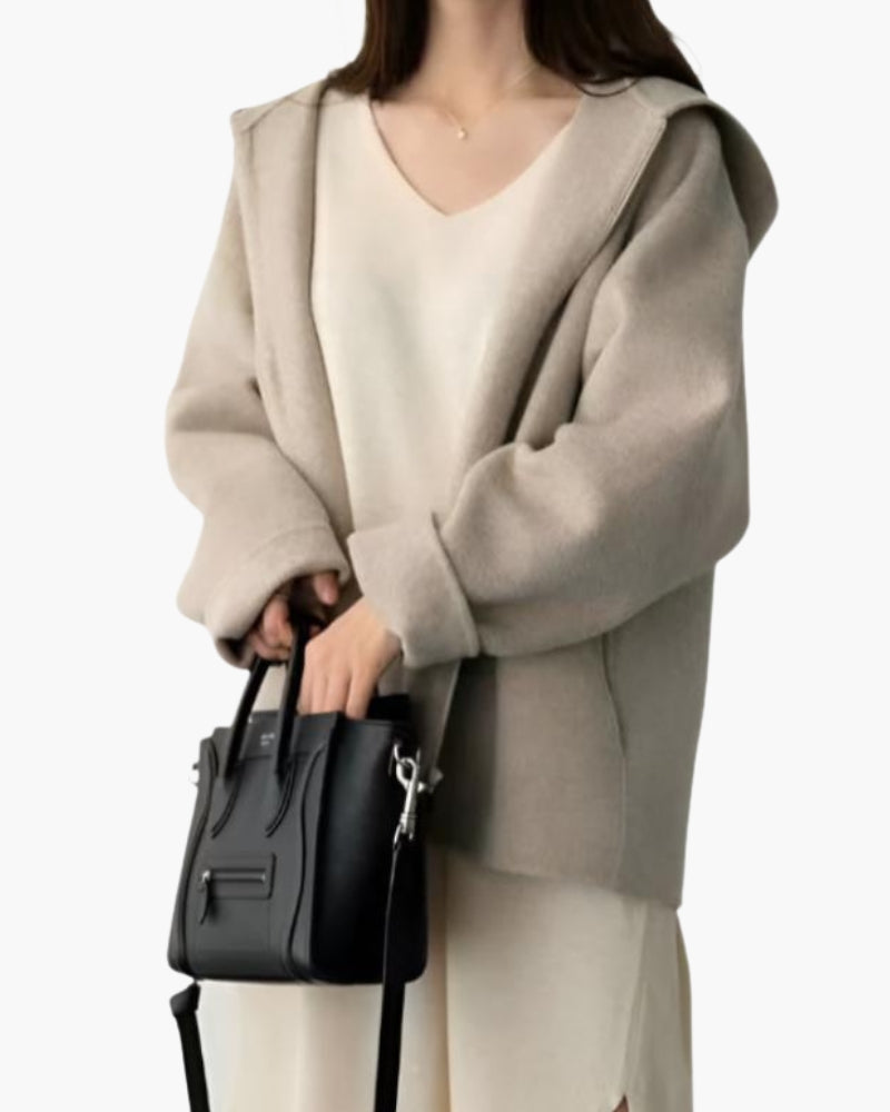 Amandine | Marlow Cappotto in lana con zip