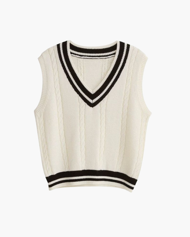 Jeanne | Gilet ricco in maglia