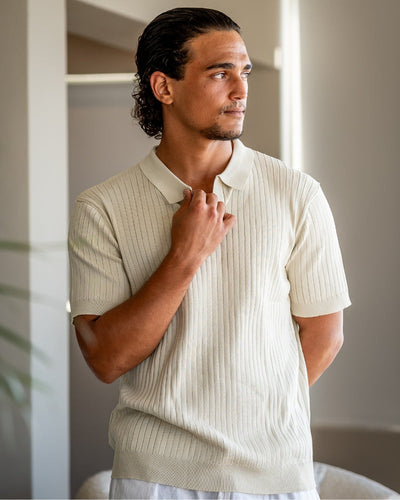 Solvér™| Polo côtelé