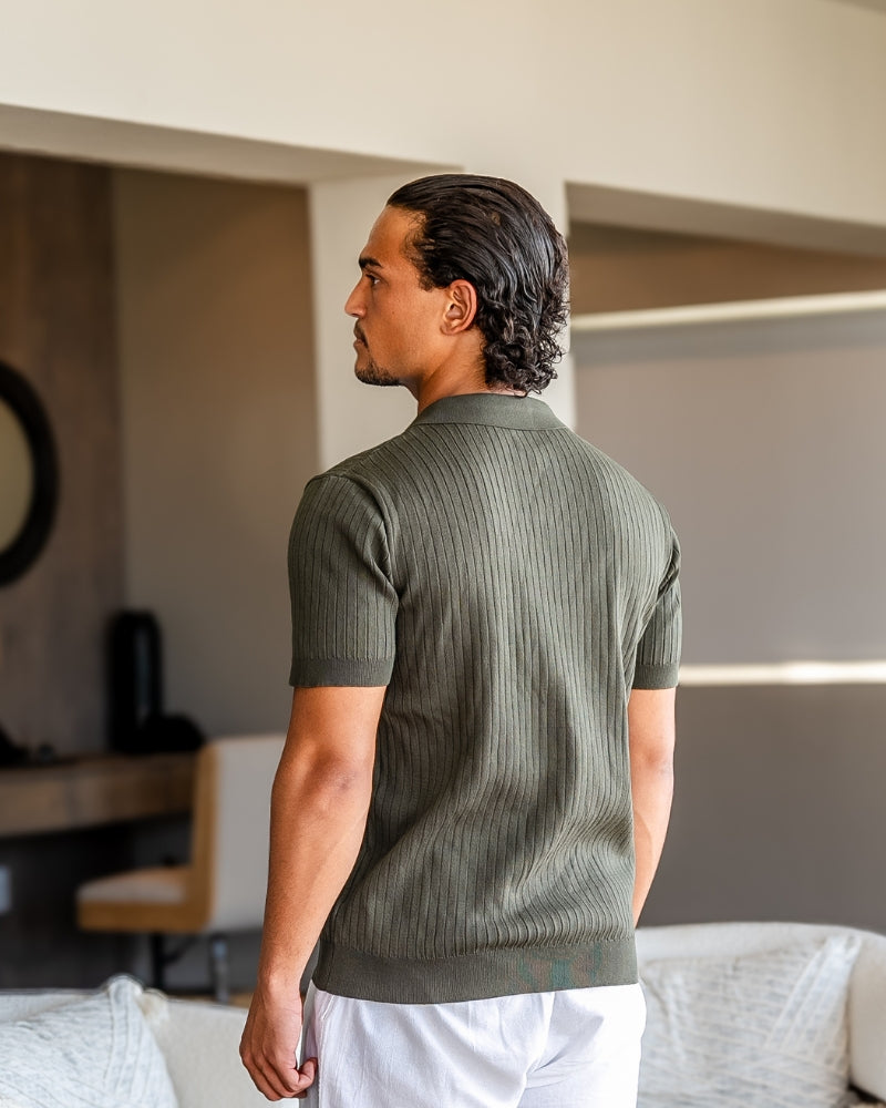 Solvér™| Polo côtelé