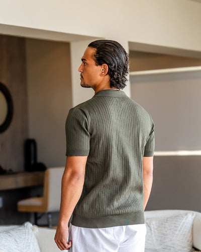 Solvér™| Polo côtelé