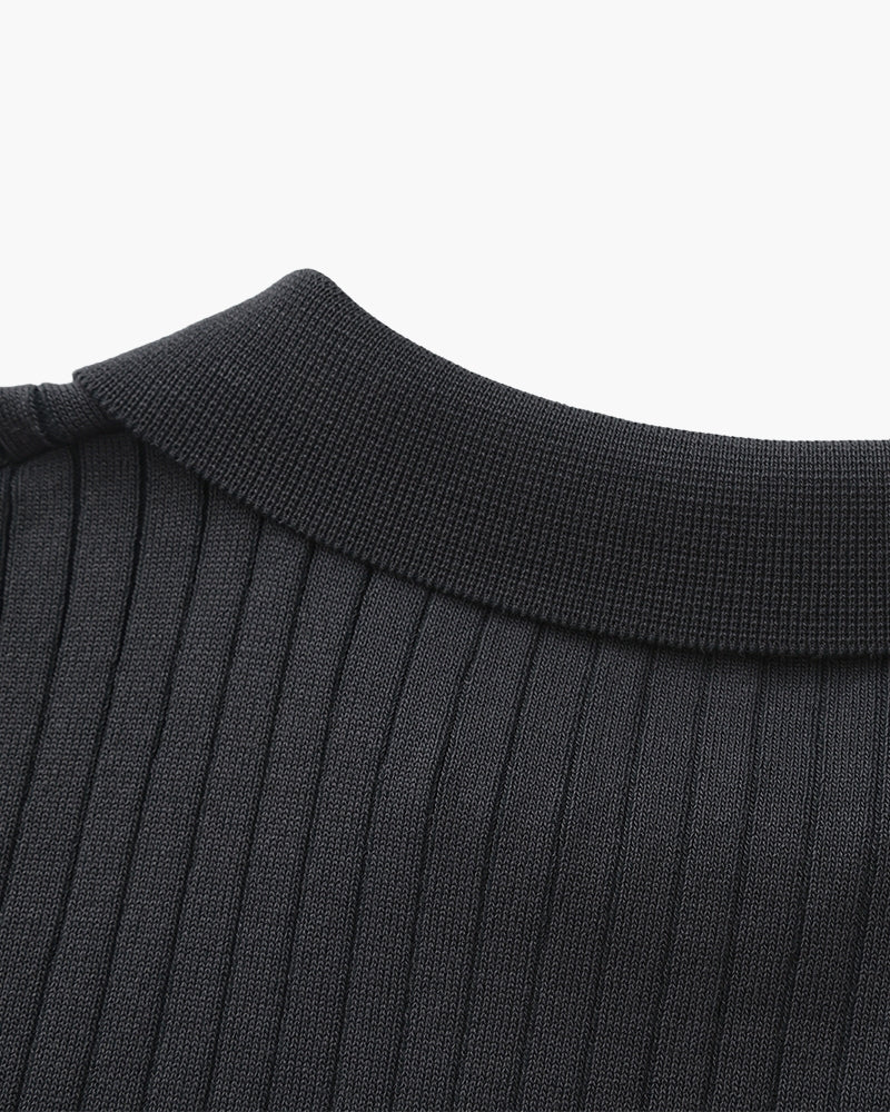 Solvér™| Polo côtelé