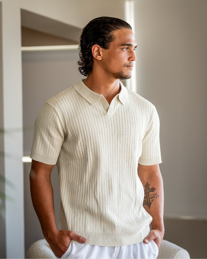 Solvér™| Polo côtelé
