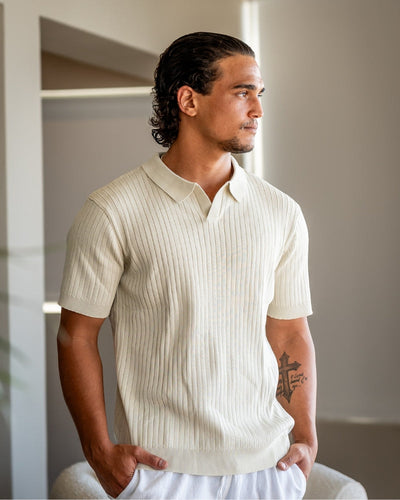 Solvér™| Polo côtelé