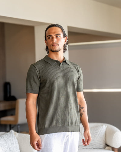Solvér™| Polo côtelé