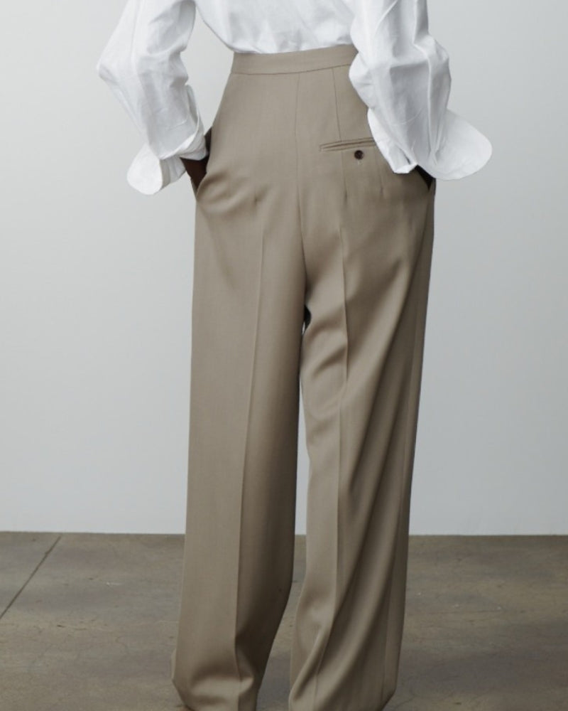 Noémie | Pantalone oversize in lana
