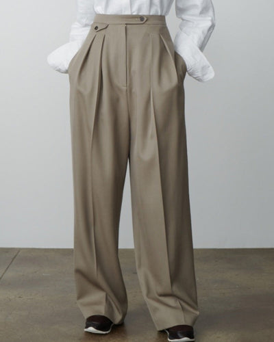 Noémie | Pantalone oversize in lana