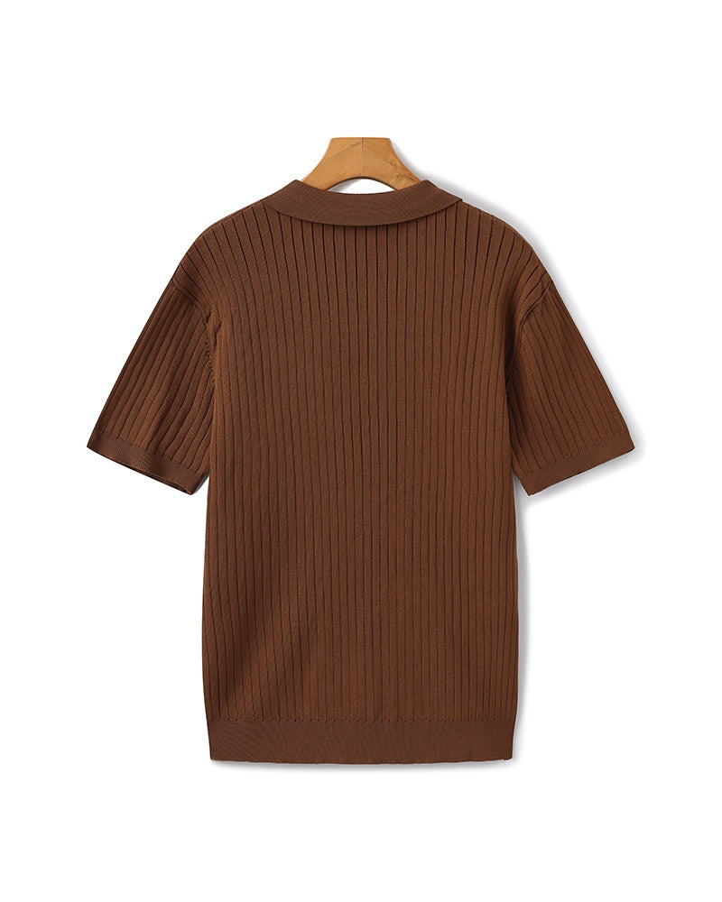 Solvér™| Polo côtelé