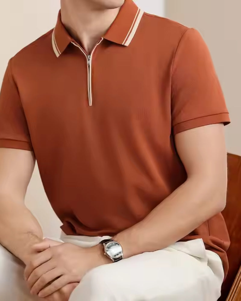 Solvér™| Polo zippé