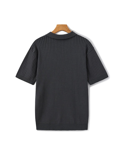 Solvér™| Polo côtelé